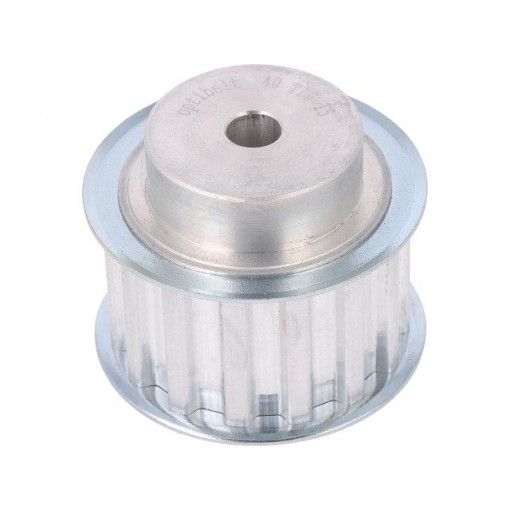 40 T10    15-200ZA; Belt pulley; T10; W: 25mm; whell width: 40mm; Ø: 45.9mm; aluminium; OPTIBELT