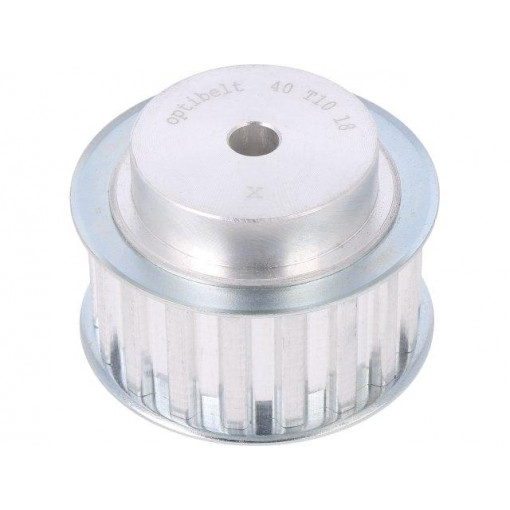 40 T10    18-200ZA; Belt pulley; T10; W: 25mm; whell width: 40mm; Ø: 55.45mm; aluminium; OPTIBELT