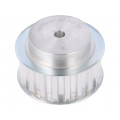 40 T10    20-200ZA; Belt pulley; T10; W: 25mm; whell width: 40mm; Ø: 61.8mm; aluminium; OPTIBELT 40 T10    20-200ZA; Belt pulley; T10; W: 25mm; whell width: 40mm; Ø: 61.8mm; aluminium; OPTIBELT
