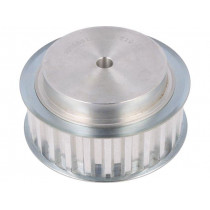 40 T10    25-200ZA; Belt pulley; T10; W: 25mm; whell width: 40mm; Ø: 77.75mm; aluminium; OPTIBELT