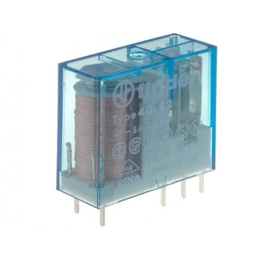 40.52.9.048.0000; Relay: electromagnetic; DPDT; Ucoil: 48VDC; 8A/250VAC; 8A/30VDC; FINDER