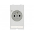 4000-68000-0050000; E-type socket; 250VAC; 16A; IP20; on panel; Input: 6mm fork; 62mm; MURR ELEKTRONIK
