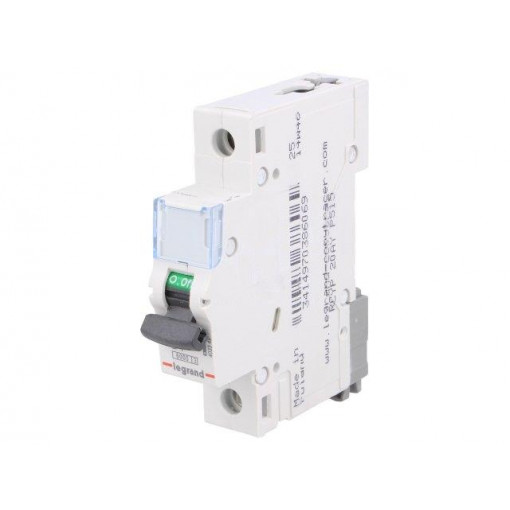 S 301 B1 TX; Circuit breaker; 230VAC; Inom: 1A; Poles: 1; DIN; Charact: B; 6kA; LEGRAND