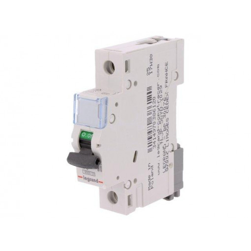 S 301 B3 TX; Circuit breaker; 230VAC; Inom: 3A; Poles: 1; DIN; Charact: B; 6kA; LEGRAND