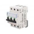 S 303 B10 TX; Circuit breaker; 400VAC; Inom: 10A; Poles: 3; DIN; Charact: B; 6kA; LEGRAND
