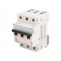 S 303 B63 TX; Circuit breaker; 400VAC; Inom: 63A; Poles: 3; DIN; Charact: B; 6kA; LEGRAND