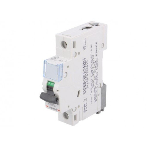 S 301 C0.5 TX; Circuit breaker; 230VAC; Inom: 0.5A; Poles: 1; DIN; Charact: C; 6kA; LEGRAND