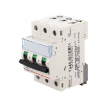 S 303 C32 TX; Circuit breaker; 400VAC; Inom: 32A; Poles: 3; DIN; Charact: C; 6kA; LEGRAND