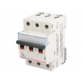 S 303 C50 TX; Circuit breaker; 400VAC; Inom: 50A; Poles: 3; DIN; Charact: C; 6kA; LEGRAND