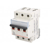 S 303 C50 TX; Circuit breaker; 400VAC; Inom: 50A; Poles: 3; DIN; Charact: C; 6kA; LEGRAND
