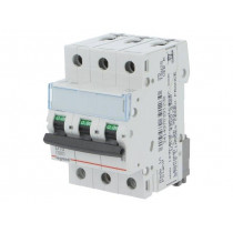 S 303 D16 TX; Circuit breaker; 400VAC; Inom: 16A; Poles: 3; DIN; Charact: D; 6kA; LEGRAND