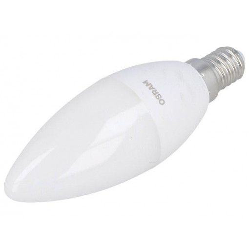 4052899326453; LED lamp; warm white; E14; 230VAC; 470lm; 5.7W; 2700K; CRImin: 80; OSRAM 4052899326453; LED lamp; warm white; E14; 230VAC; 470lm; 5.7W; 2700K; CRImin: 80; OSRAM