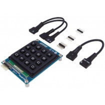 PMODKYPD; Pmod module; 16-button keypad; GPIO; Pmod connector; DIGILENT