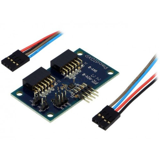 PMODIOXP; Pmod module; port expander; I2C; AD5589; prototype board; I/O: 19; DIGILENT