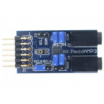PMODAMP3; Pmod module; amplifier; I2C,I2S; SSM2518; prototype board; DIGILENT