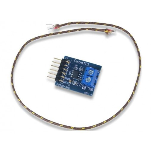 PMODTC1; Pmod module; thermocouple; SPI; MAX31855K; Pmod connector,screw; DIGILENT