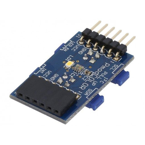 PMOD COLOR: COLOR SENSOR MODULE; Pmod module; colour sensor; I2C; TCS3472; prototype board; DIGILENT PMOD COLOR: COLOR SENSOR MODULE; Pmod module; colour sensor; I2C; TCS3472; prototype board; DIGILENT