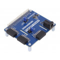 PMOD HAT ADAPTER: PMOD EXPANSION FOR RAS; Pmod module; adaptor; Pmod socket x3,pin header,supply; DIGILENT