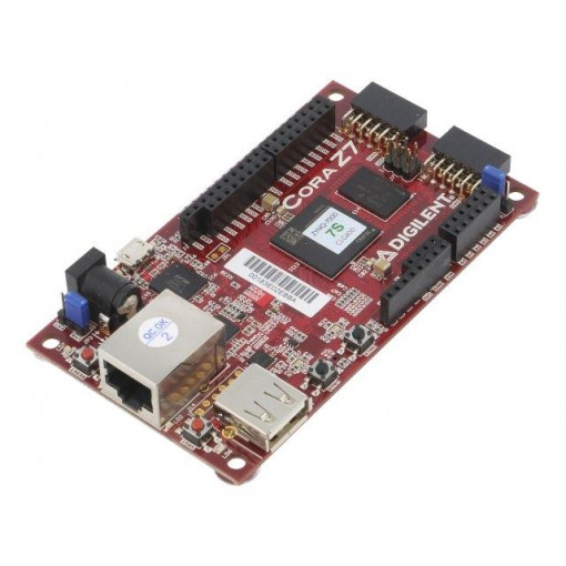 CORA Z7: ZYNQ-7000 SINGLE CORE; Dev.kit: Xilinx; Ethernet,GPIO,JTAG,UART,USB; prototype board; DIGILENT CORA Z7: ZYNQ-7000 SINGLE CORE; Dev.kit: Xilinx; Ethernet,GPIO,JTAG,UART,USB; prototype board; DIGILENT