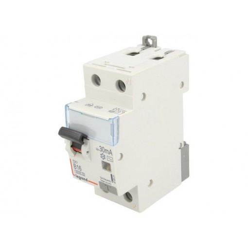 P 312 B16-30-AC DX; RCBO breaker; Inom: 16A; Ires: 30mA; Max surge current: 250A; 400V; LEGRAND
