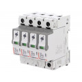 T2 20KA 4P; Surge arrestor; Type 2; Poles: 4; 20kA; 320VAC; Mounting: DIN; IP20; LEGRAND T2 20KA 4P; Surge arrestor; Type 2; Poles: 4; 20kA; 320VAC; Mounting: DIN; IP20; LEGRAND