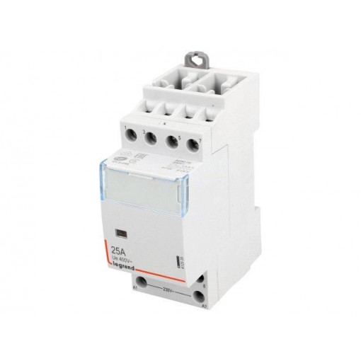 SM 425 230V 4NO; Contactor: 4-pole installation; NO x4; 230VAC; 25A; DIN; SM400; LEGRAND