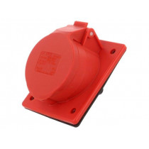 415-6; Connector: AC supply 3-phase; socket; female; 16A; 400VAC; IP44; PCE