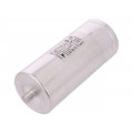 416303764; Capacitor: polypropylene; 66.3uF; -5÷+10%; Ø60x137mm; -25÷55°C; DUCATI ENERGIA