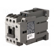CTX3 3P 9A 1NO1NC  24V DC; Contactor: 3-pole; NO x3; Auxiliary contacts: NO + NC; 24VDC; 9A; LEGRAND