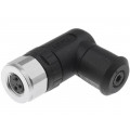 SAL-8-RKWC3-S5,5; Connector: M8; female; PIN: 3; angled 90°; for cable; plug; IP67; CONEC