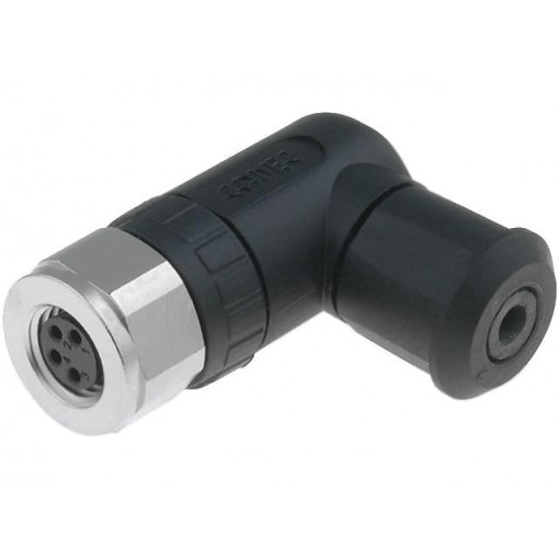SAL-8-RKWC4-S5,5; Connector: M8; female; PIN: 4; angled 90°; for cable; plug; IP67; CONEC