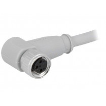 SAL-8-RKW3-3/A1; Connector: M8; 3m; female; PIN: 3; angled 90°; for cable; plug; IP67; CONEC
