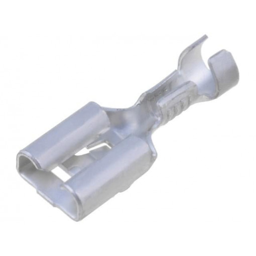 42282-2; Terminal: flat; 6.3mm; 0.8mm; female; 0.8÷2mm2; crimped; for cable; TE Connectivity 42282-2; Terminal: flat; 6.3mm; 0.8mm; female; 0.8÷2mm2; crimped; for cable; TE Connectivity