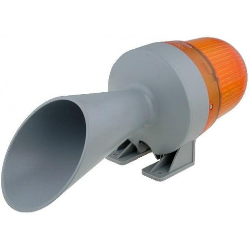 42432068; Signaller: lighting-sound; 230VAC; horn,continuous light; LED; WERMA