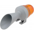 42432075; Signaller: lighting-sound; 24VDC; horn,continuous light; LED; WERMA 42432075; Signaller: lighting-sound; 24VDC; horn,continuous light; LED; WERMA