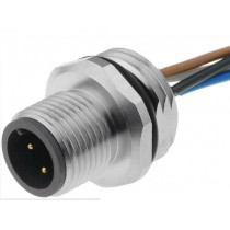 SAL-12-FS4-0,5; Socket; M12; PIN: 4; male; A code-DeviceNet / CANopen; cables; 0.5m; CONEC