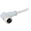 SAL-12-RKW4-3/A1; Plug; M12; PIN: 4; female; A code-DeviceNet / CANopen; 3m; cables; CONEC