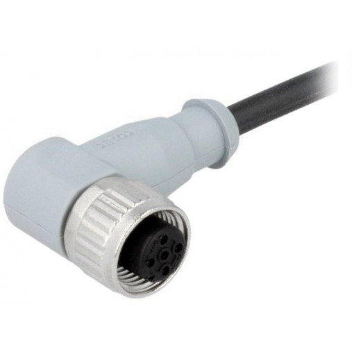SAL-12-RKW4-3/K1; Plug; M12; PIN: 4; female; A code-DeviceNet / CANopen; 3m; cables; CONEC