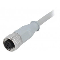 SAL-12S-RK4-3/G3; Plug; M12; PIN: 4; female; A code-DeviceNet / CANopen; 3m; straight; CONEC