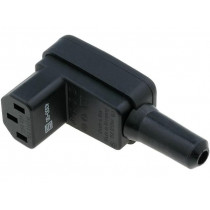 4300.0609; Connector: AC supply; plug; female; 10A; 250VAC; IEC 60320; C13 (F); SCHURTER