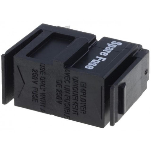 4301.1409; Fuse drawer; IEC 60320; 1x fuse,Fingergrip,spare fuse case; SCHURTER