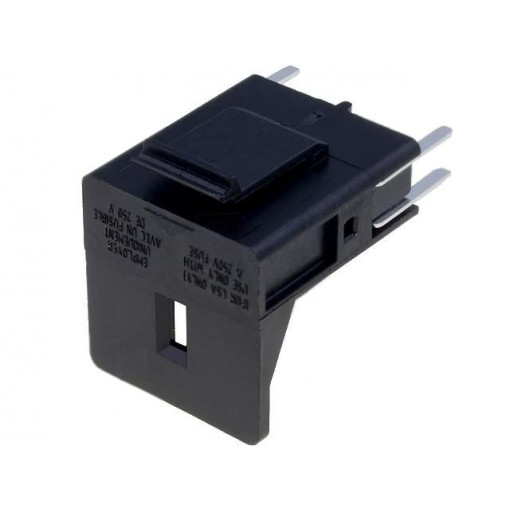 4305.0001; Fuse drawer; IEC 60320; 2x fuse; fuse: 5x20mm,not included; SCHURTER