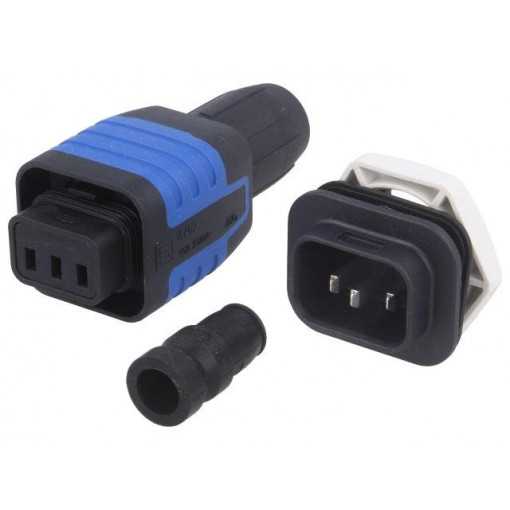 4312.0003; Connector: AC supply; screw terminal; female; 4762; 6÷10mm; 10A; SCHURTER 4312.0003; Connector: AC supply; screw terminal; female; 4762; 6÷10mm; 10A; SCHURTER