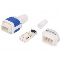 4312.0011; Connector: AC supply; 4.8x0,8mm connectors,screw terminal; 10A; SCHURTER 4312.0011; Connector: AC supply; 4.8x0,8mm connectors,screw terminal; 10A; SCHURTER