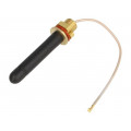 433M-ANT110-1; Antenna; RF; 2dBi; linear; Mounting: screw type; 50Ω; Ø: 15.5mm; SR PASSIVES