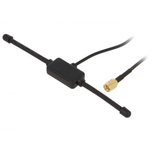 433M-ANT824; Antenna; RF; 3dBi; linear; Mounting: for ribbon cable; 50Ω; Len: 3m; SR PASSIVES 433M-ANT824; Antenna; RF; 3dBi; linear; Mounting: for ribbon cable; 50Ω; Len: 3m; SR PASSIVES