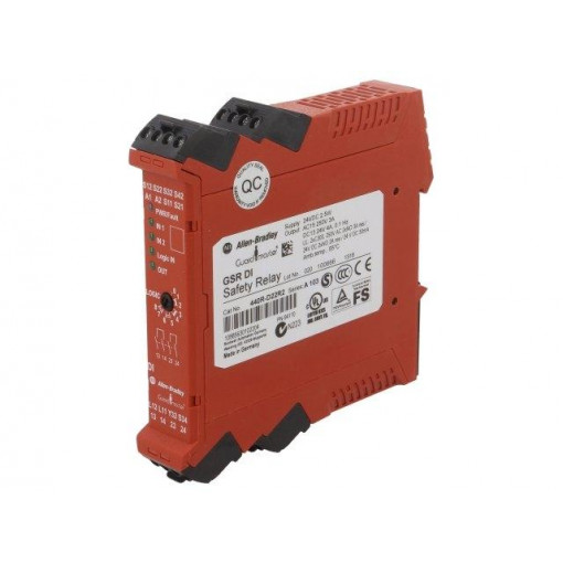 440R-D22R2; Module: safety relay; Series: GSR; 24VDC; 24VAC; IN: 4; OUT: 2; IP40; GUARD MASTER