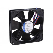 4412 FM; Fan: DC; axial; 119x119x25mm; 140m3/h; 38dBA; ball bearing; 2400rpm; EBM-PAPST