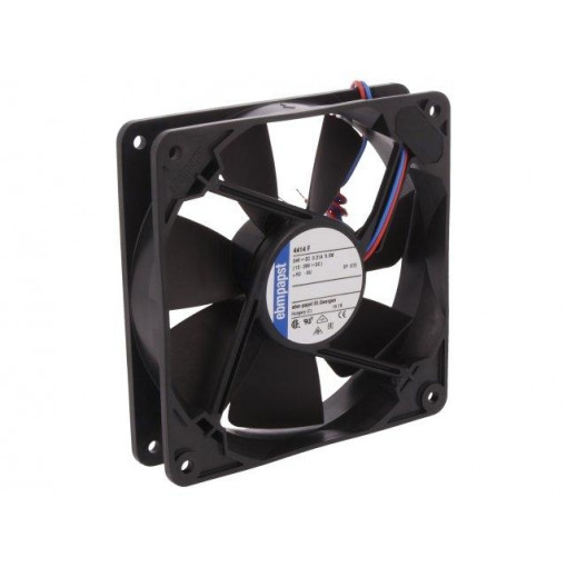 4414 F; Fan: DC; axial; 119x119x25mm; 170m3/h; 43dBA; ball bearing; 2900rpm; EBM-PAPST