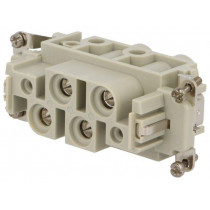 44424042; Connector: rectangular; female; EPIC POWER K; PIN: 4; 4+PE; 80A; LAPP KABEL